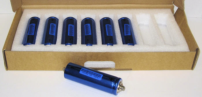 Lithium ion cells box