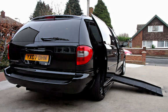 Kneel on and ramp down - awaiting my entry!