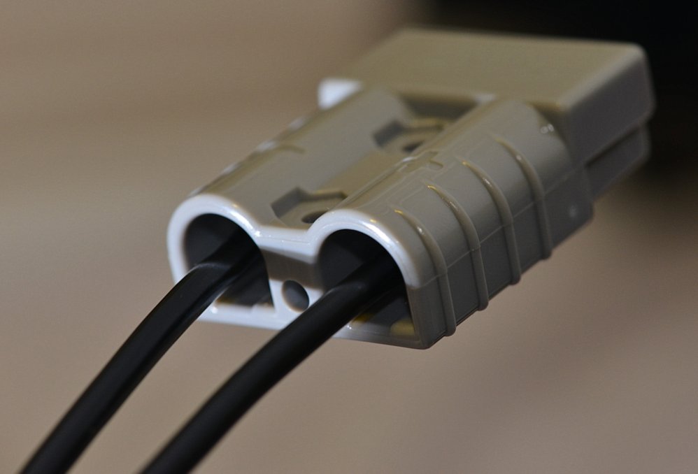 Anderson 50 Amp connector completed