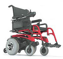 Quickie P222 SE Rear-Wheel Drive Power Wheelchair