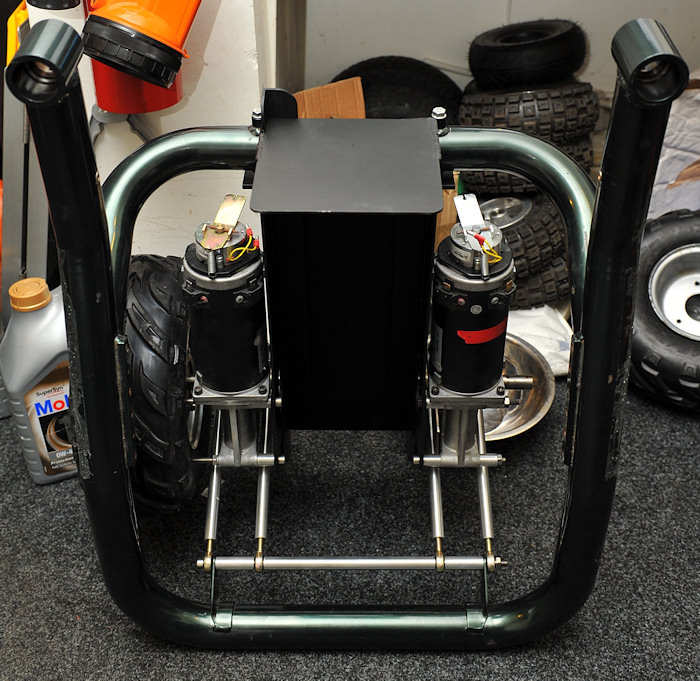 another view of wide tyred 4x4 powerchair