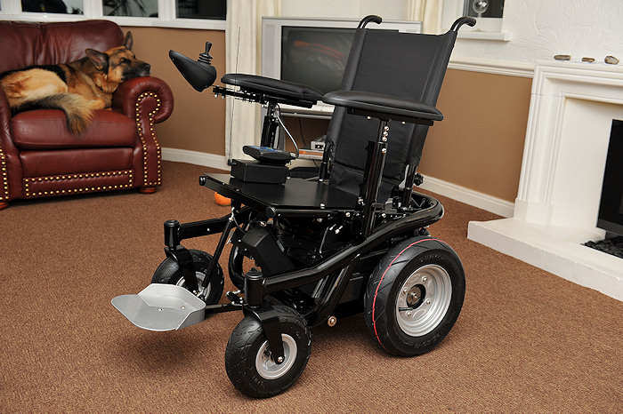 Almost finished electric wheelchair!