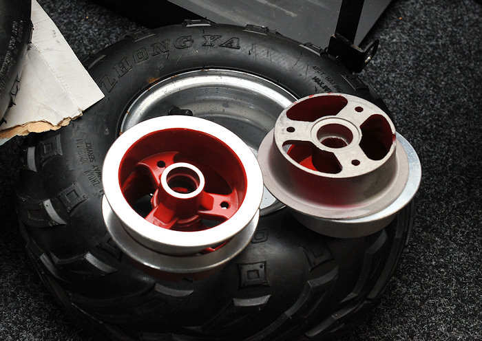 Power Wheelchair Front Wheels