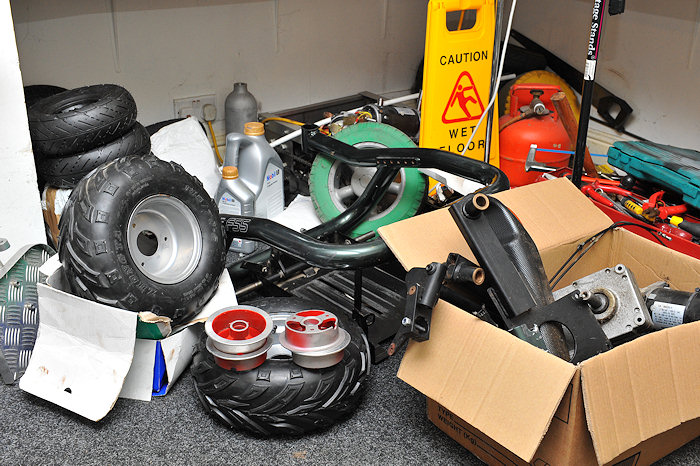 Stripped down powerchair