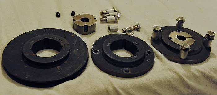 wheel mounting plate