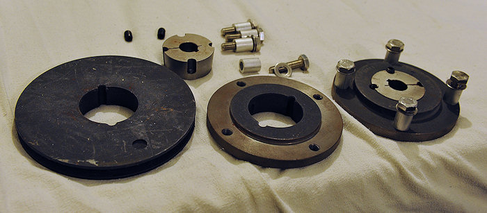 wheel mounting plate