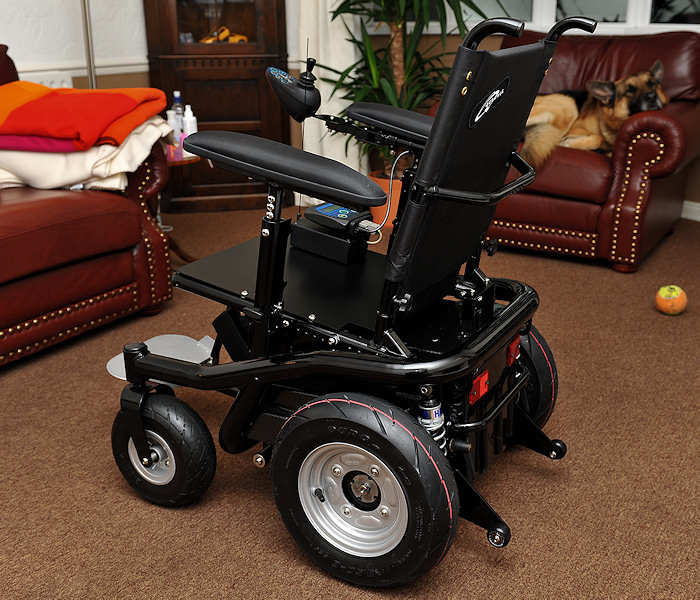 powered wheelchair almost completed