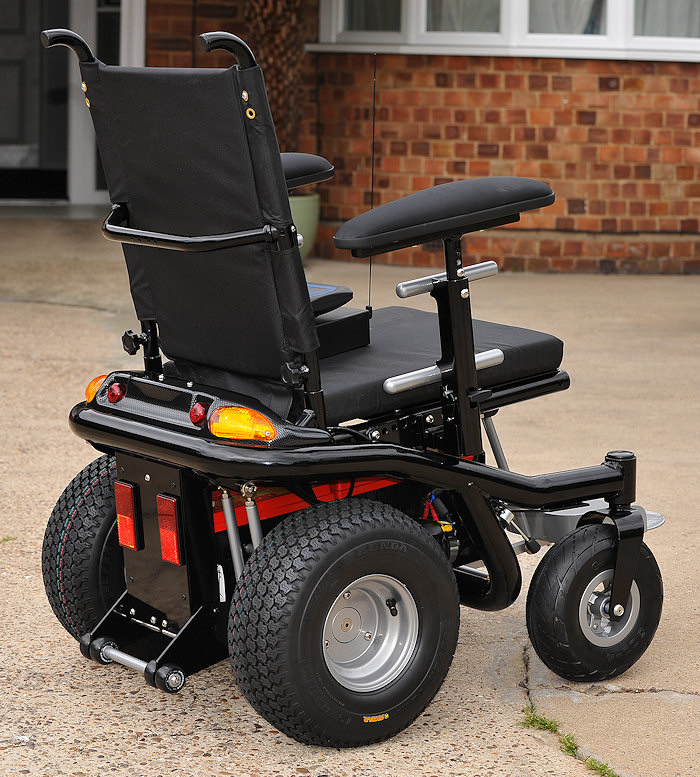 side view power wheelchair