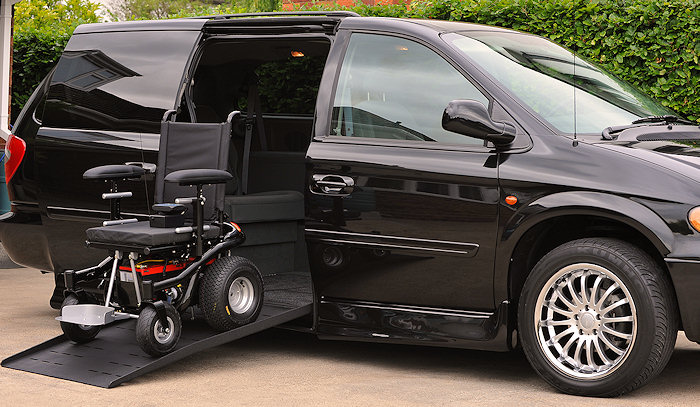 powerchair van