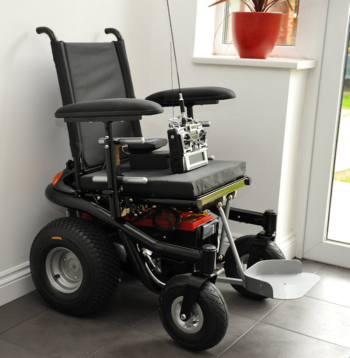 radio controlled power wheelchair