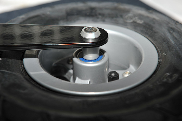 caster wheel power wheelchair