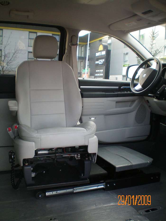 Disabled Chrysler Ramp Van