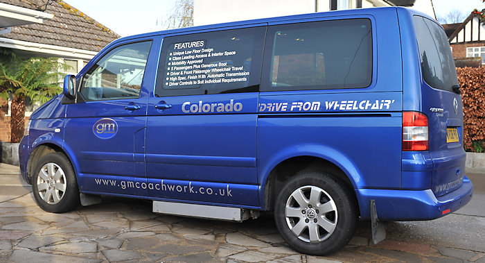 Drive from wheelchair VW caravelle