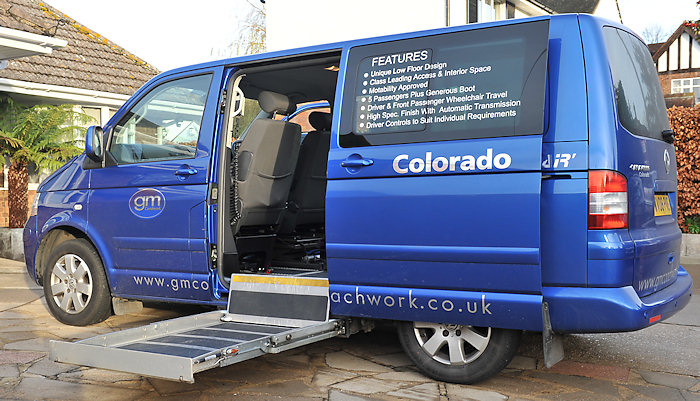 Drive from wheelchair eurovan