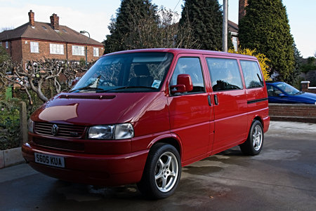 Click image for a larger view of the Volkwagon Caravelle GL8 adapted van